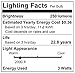LOHAS Yellow Bug Light Bulbs, 3W LED Mini G14 LED Globe Bulbs, 25W Equivalent, E26 Medium Base, Non-Dimmable Night Light Bedrooms LED Lights for Home Lighting Fixtures, 6 Pack