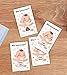 38 Baby Shower Raffle Card Game - Door Prizes Celebrity Cards Tickets Games - Gender Neutral - Funny Poopie Emoji Lottery Card Ice Breaker Scratch Off Games Party Supplies