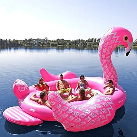 flamingo water float