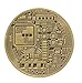 Bronze Bitcoin Commemorative Collector Physical Medallion Coin