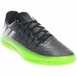 adidas Performance Men's Messi 16.3 in Soccer Shoe, Dark Grey/Metallic Silver/Neon Green, 9.5 M US