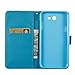 For Samsung Galaxy J7 2017 Case Wallet, J7 Perx Case, J7 Prime Case, J7 V Case, Galaxy J7 Sky Pro Case,Galaxy Halo Case,Voanice PU Leather Flip Protective Cover Card Slots and Stand Cases&Stylus-Smile