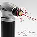 MUSCCCM Kitchen Blow Torch（with Peeler）Kitchen Butane Culinary Torch Chef Cooking Torch Refillable Adjustable Flame Lighter with Safety Lock for DIY,Desserts,Barbecue,Camping,Soldering,NO GAS