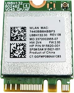 Amazon.com: REALTEK RTL8821CE PCI-Express 802.11AC WLAN Bluetooth 4.2 WiFi Card 915620-001 ...