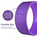 H&A Professional Yoga Wheel Set Safe Antislip for Improving Yoga&Pilates Poses 3 Pack (13,10,6 inch) (Purple)thumb 3