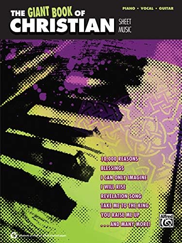 The Giant Book of Christian Sheet Music: Piano/Vocal/Guitar (Giant Sheet Music Collection)