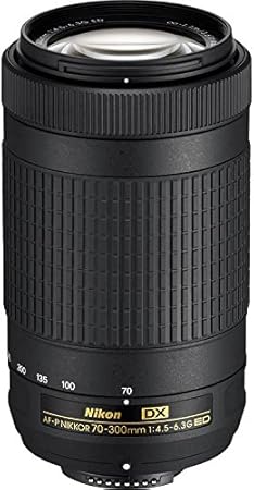 Amazon Com Nikon Af P Dx Nikkor 70 300mm F 4 5 6 3g Ed Zoom Lens For D3300 D3400 D5300 D5500 D5600 D7500 D500 Digital Slr Cameras Only White Box Camera Photo