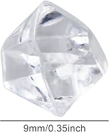 SZCXDKJ 200Pcs Clear Fake Crushed Ice Stones Acrylic Vase Fillers view 2