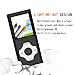 Tomameri JMG121 MP3 / MP4 Player With Rhombic Button, Portable Music And Video Player, Including A 16 GB Micro SD Card And Maximum Support 32GB, Black