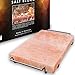 Majestic Pure Himalayan Salt Block - 100% Pure Pink Himalayan Salt, with Stainless Steel Holder, 12in x 8in x 1.5in