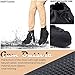 DiDaDi Shoe Covers Waterproof Reusable Rain Shoes Cover Cycling Non Slip Skid Washable Shoes Covers Boots Protector with Zipper Grip Rubber for Travel Running Walking XXL(Women: 9.5-11’’ Men: 8-9.5'')
