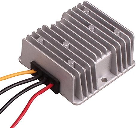 Auto DC 24V to DC 12V Step Down Converter Regulator Power Inverter Adapter 18V-32V Input for Car Vehicle Boat Truck Van (Step Down 10A / 120W) by HitCar