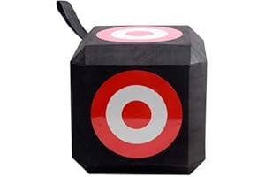 Mrisata 6 Sided EVA Archery Aiming Cube Rugged Durable Self Healing Foam Target Practice Accessory for Outdoor and Straight P