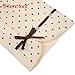 Kenmont Summer Women Dots Sun Uv Protection Outdoor 100% Cotton Driving Gloves (Beige)
