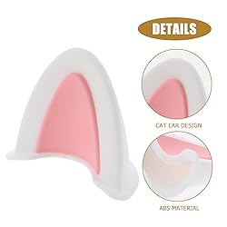 Motorcycle Helmets 3 Pairs Cat Ears for Helmet Self