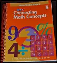 Connecting Math Concepts, 2003 Edition, Level B Presentation Book 1