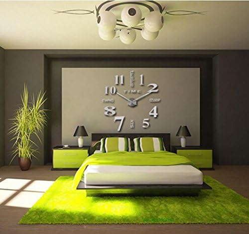 Frameless DIY 3D Wall Clock Kit