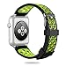 Replacement for Apple Watch Band 38mm 40mm 42mm 44mm,YiJYi Soft Silicone Sport Strap Replacement Wristband iWatch Bands for Apple Watch Series 4,Series 3,Series 2,Series 1 (Green, 42mm/44mm)