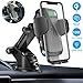 Wireless Car Charger Mount, Cshidworld Auto Clamping 10W/7.5W Qi Fast Charging Car Mount, Windshield Dashboard Air Vent Phone Holder Compatible with iPhone 11 Pro Xs Max XR 8 Plus, Samsung S10 S9 S8