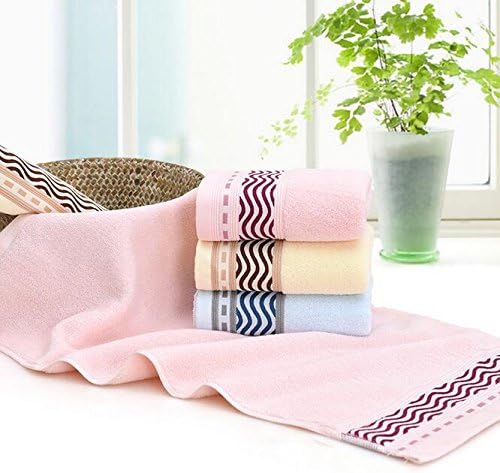 LIVDAT Set of 2 Ultra Soft Microfiber Cotton Hand Towels Multi-Purpose Absorbent Towels for Face Hands (14'' x 30'')