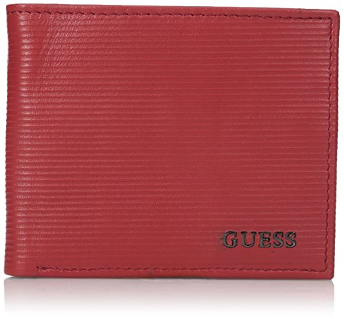 Guess Men's Double Billfold Leather Wallet