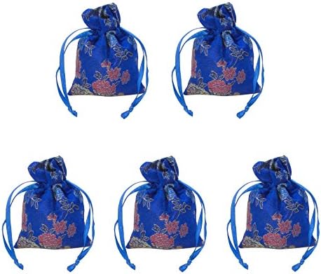 Natural Lavender Clothes Moth Protection Sachets For Closets Drawers And Storage Bags - 1 Pack of 5 bags