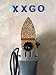 XXGO Universal Semicircle Triangular Finger Carbide Oscillating Multi Tool Blades for Grit Grout Removal Fits Oscillating Tools Pack of 5 No.XG8505