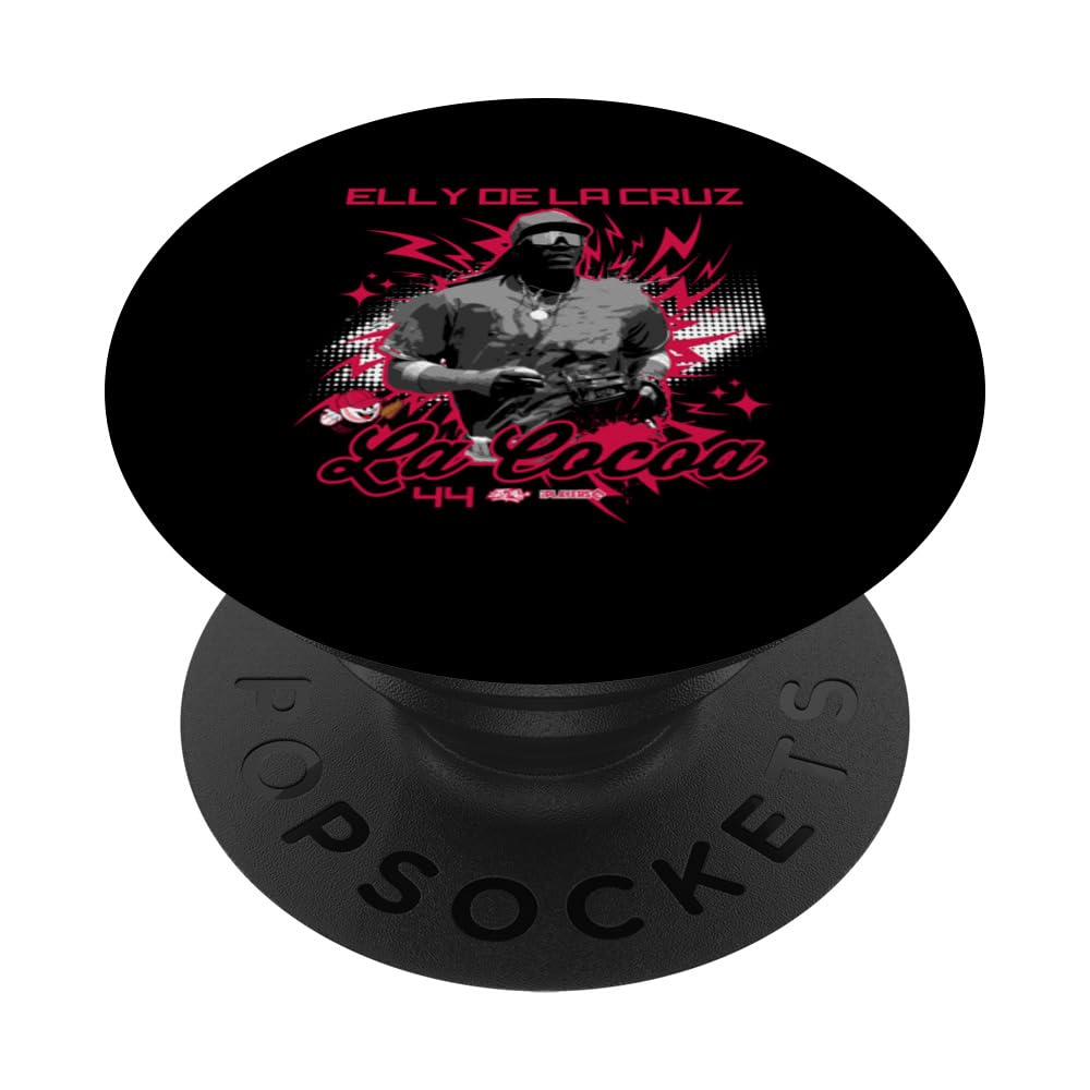 Elly De La Cruz Cincinnati Baseball Sket One x MLB Players PopSockets Swappable PopGrip