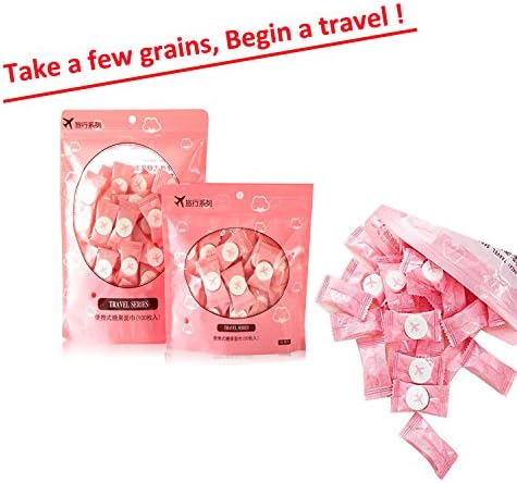 Disposable Towel, (100 pcs),Travel Compressed Mask, DIY Facial Tissue, Magic Compressed Travel Towel