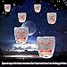 Chinese Sky Lanterns Fly Sky Wish Paper, 100% Biodegradable,New Designed Environmentally Fly Paper,Great for Birthdays, Holidays, Memorials (5 Pack)