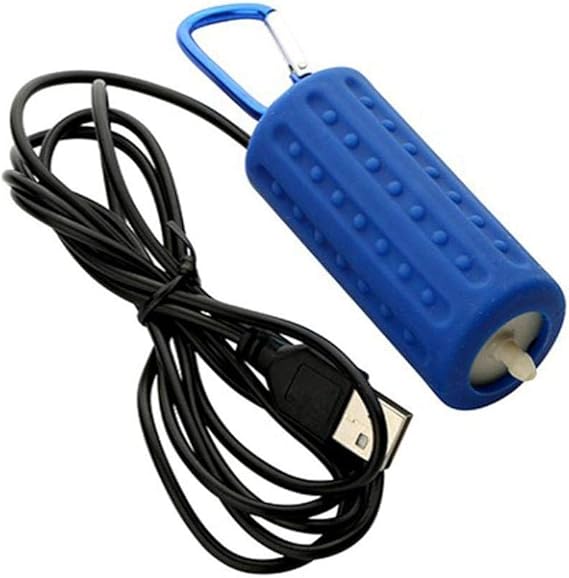 AUOKER Mini USB Quietest Aquarium Air Pump Portable Fish Tank Oxygen