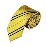 Dress Shirt Tie Formal Style Adult & Kids Halloween Costume Accessory USA (Gold)