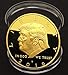 The Official 2019 Gold Donald Trump Commemorative Coin - Authentic 24k Gold Collectible Coin of 45th United States President - Republican Collectibles Challenge Memorabilia Gift [CASE Included]