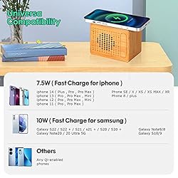 Mearmart Bluetooth Speaker with 10W Fast Wireless