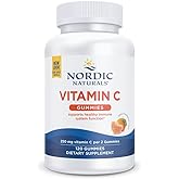 Nordic Naturals Vitamin C Gummies, Tart Tangerine - 120 Gummies - 250 mg Vitamin C - Immune Support, Antioxidant Protection, Child Growth & Development - Non-GMO, Vegan - 60 Servings