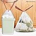 Pekky 7 Gallon Drawstring Trash Bags, Clear, Heavy Duty, 120 Counts