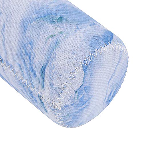 Wakaka Pack of 4 Neoprene Insulators Marble Pattern Cans Cover Sleeves Beer Coolies Fit for 12oz Slim Drink Beer Cans