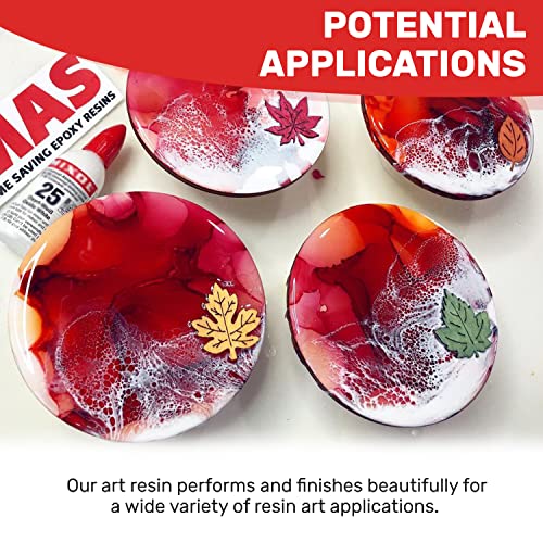 MAS Art Pro Epoxy (2Quart Kit) 2Part Resin and Hardener Clear