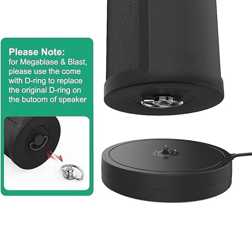 Megaboom Ue Megablast Blizzard D Ring Megablast Charging Dock