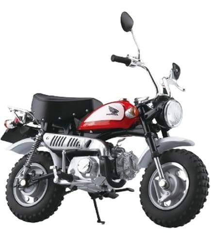 Amazon.com: Aoshima Honda Monkey Limited Imperial Blue 1:12 Scale