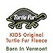 Turtle Fur Original Turtle Fur Fleece Kids Turtle Band, Triple-Layer Fleece Headband, Black