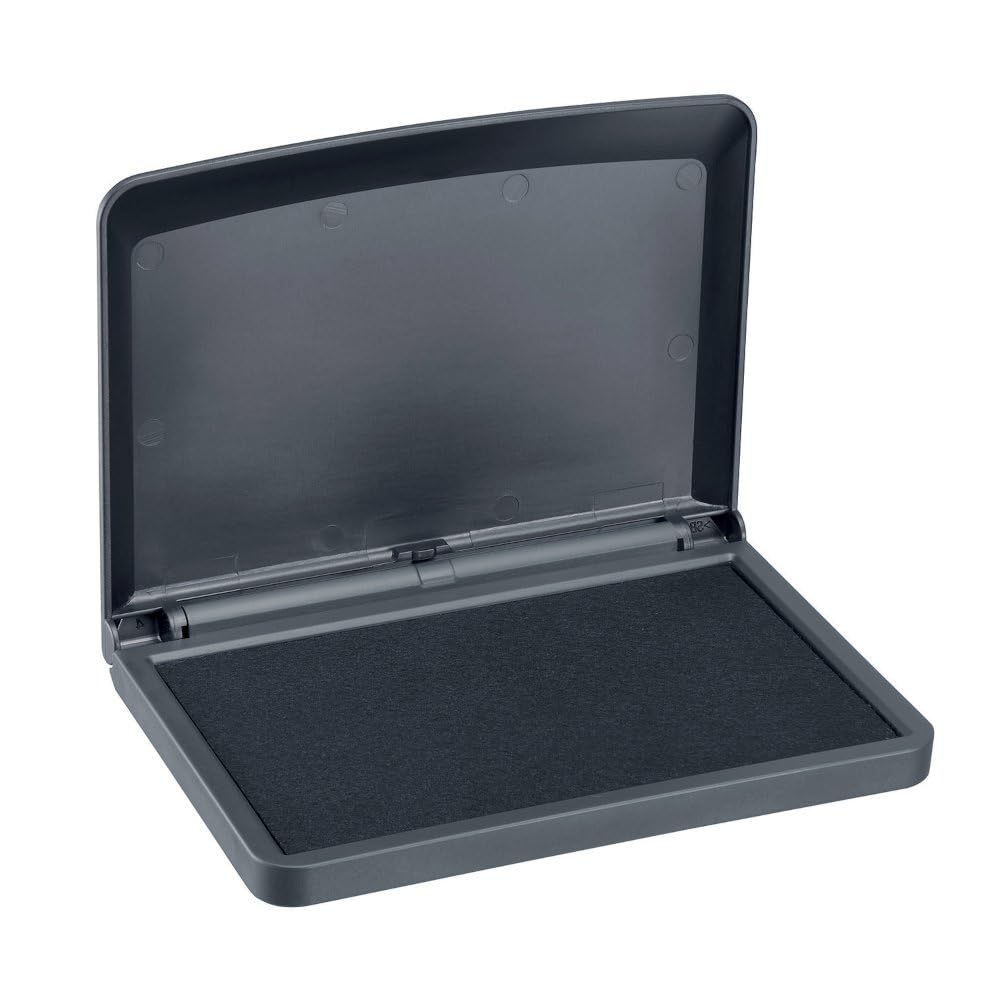 COLOP Micro 1 Black Rubber Stamp Ink Pad. Measures 90x50mm. Best Ink Pad for Home, Office, and Crafting Use. Water-Based, Non-Toxic, Document-Proof and Vegan Friendly.