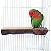 Bird Perch Stand, Parrot Birdcage Natural Stand, Pet Applewood Playstand for Gerbil Hamster Budgie Cockatiel Parrot Rat Parakeet, Bird Climbing Stairs for Conure Parakeet Budgie Cockatiels Lovebirdsthumb 3