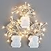 3 Pack Battery String Lights, 30 Warm White LEDs, 11 Ft. Strands, Batteries Included, Value Set