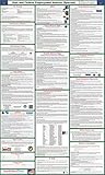 2017 (SPANISH) Utah State and Federal Labor Law Poster - Laminated 24