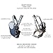 Baby Carrier for Infants and Toddlers - 4 Carrying Positions - 100% Breathable Soft Machine Washable! Adjustable Baby Sling Carrier for Hiking - A Great Baby Shower Gift