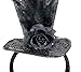 Black Sequins Steampunk Top Hat with Feathers Headband Costume Accessory