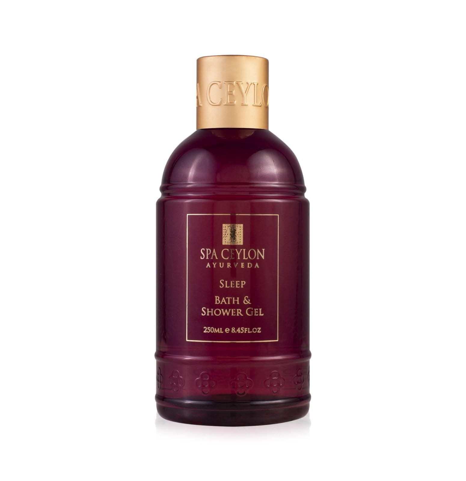 Spa Ceylon Bath & Shower Gel | Hydrating Herbal Bath Wash with Essential Oils | Organic | Vegetarian & Cruelty-Free | 250ml (Lavender)