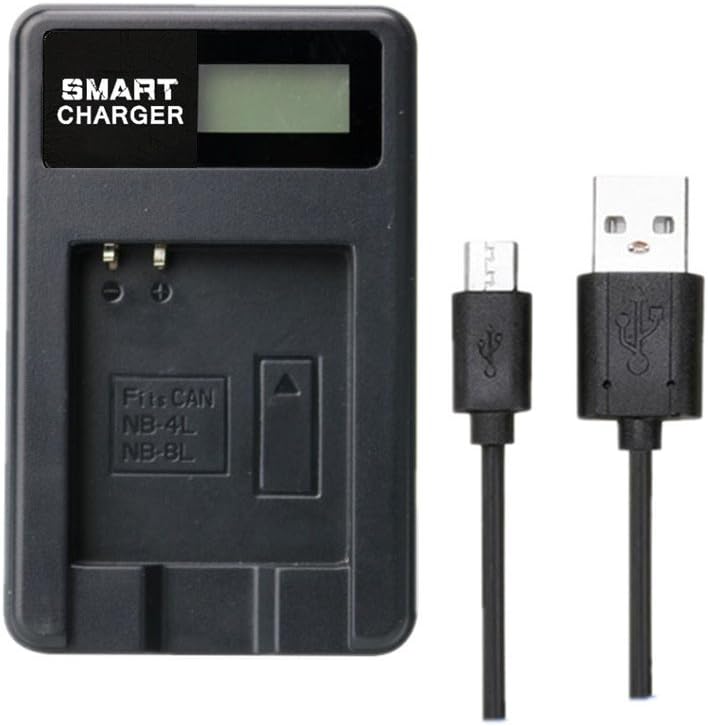 NB-4L NB4L Battery Charger for Digital IXUS 100 IS 110 120, 30, 40,50, 55, 60, 65, 70, 75, 80 IS, 90, 115 HS,130, 220, 230
