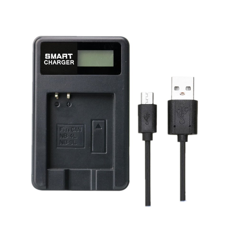 NB-4L NB4L Battery Charger for Digital IXUS 100 IS 110 120, 30, 40,50, 55, 60, 65, 70, 75, 80 IS, 90, 115 HS,130, 220, 230, 255,210 IS,10 IS, 20, 210 IS, 220 IS,510 IS,A2200,A3000,A3100,A3200,A3300